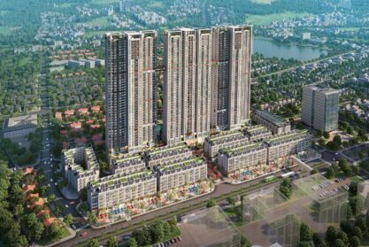 Cho thuê mặt bằng KĐT The Terra An Hưng mặt tiền SIÊU RỘNG 13m